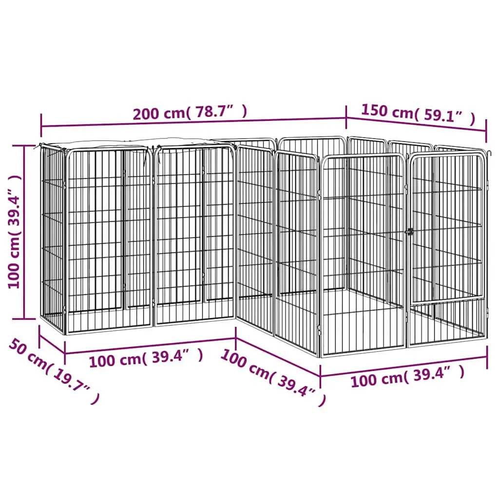 Outdoor Dog Playpen for Safe Exercise
