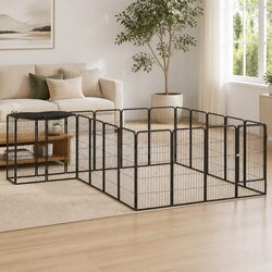Ideal 22-Panel Dog Playpen for Backyard Activities