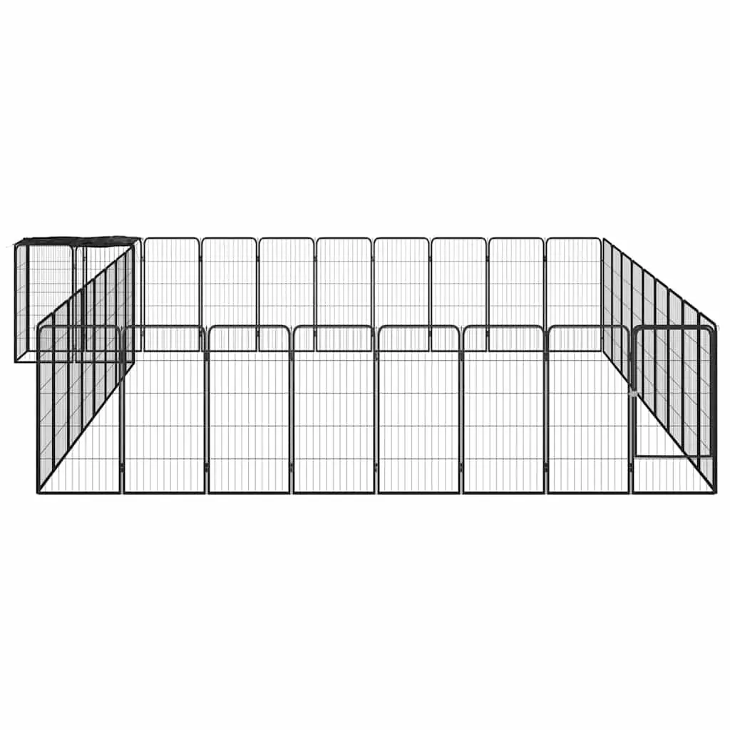 38-Panel Dog Playpen for Home and Outdoors
