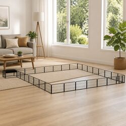 Practical 32-Panel Dog Playpen for Home and Outdoor Use