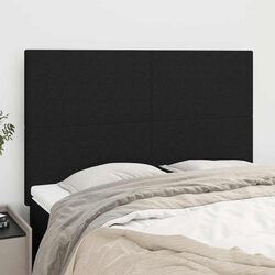 Versatile Black Fabric Headboard for Any Bedroom Setup