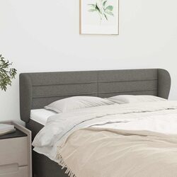 147cm Dark Grey Headboard with Ears