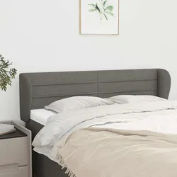 147cm Dark Grey Headboard with Ears