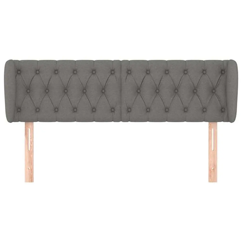 Grey Headboard with Ears for Any Bedroom