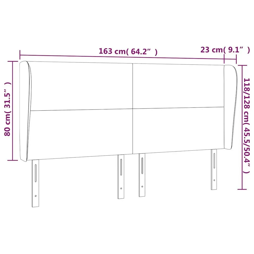 Headboard with Ears for Home Use
