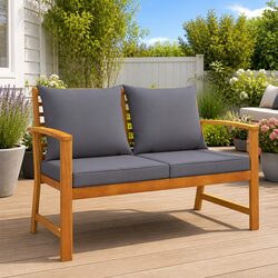 Practical 120cm Garden Bench for Your Outdoor Space