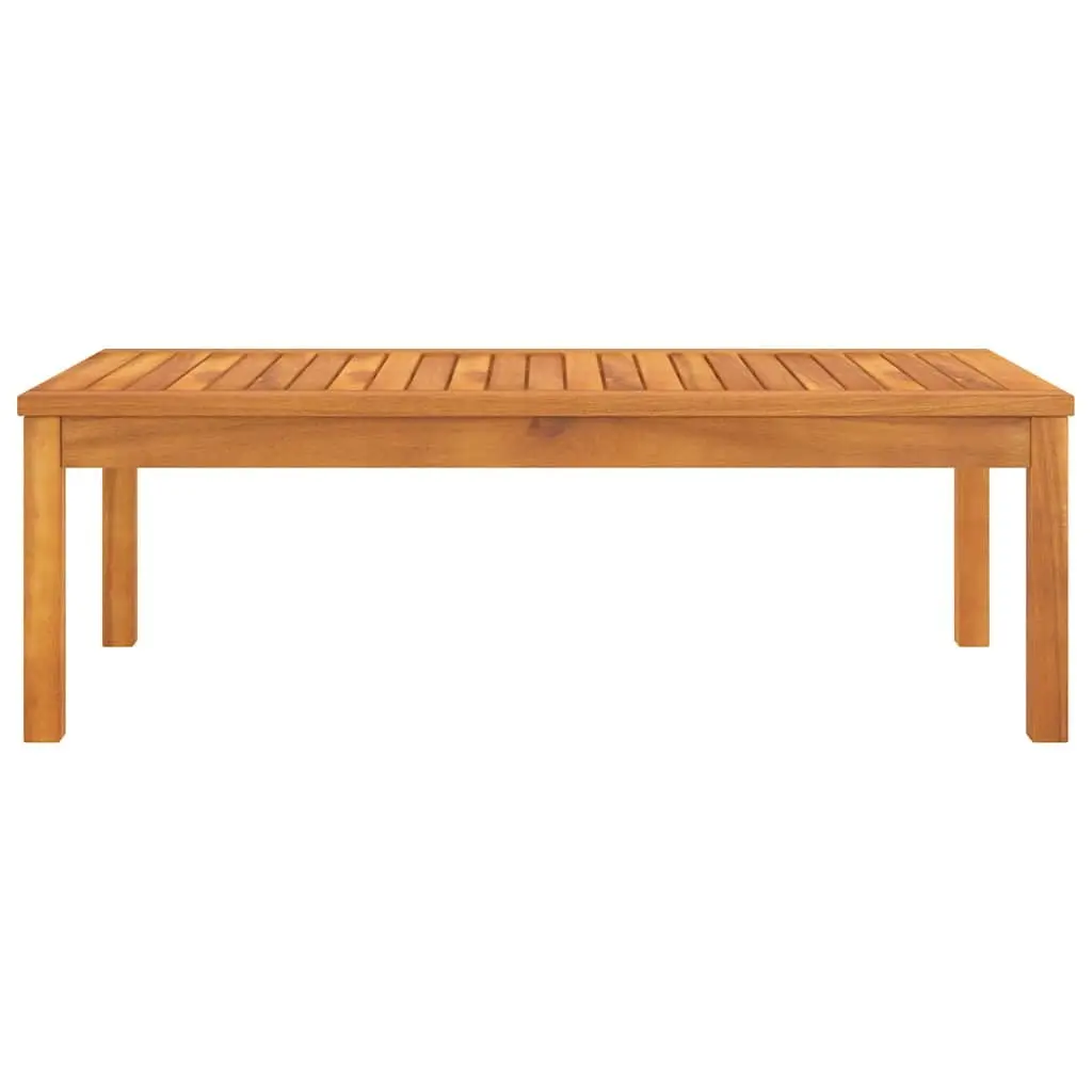 Outdoor Coffee Table 100x50x33 cm Solid Wood Patio Garden Deck Furniture Brown