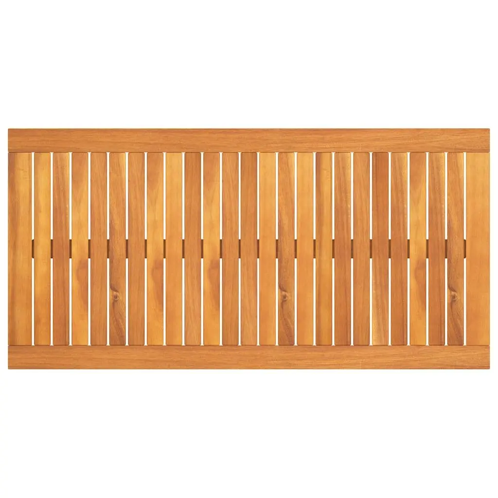 Outdoor Coffee Table 100x50x33 cm Solid Wood Patio Garden Deck Furniture Brown