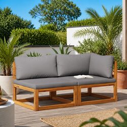 Practical 2 Piece Outdoor Sectional Sofa for Your Home