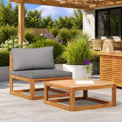Ideal 2-Piece Sectional Sofa Set for Your Outdoor Space