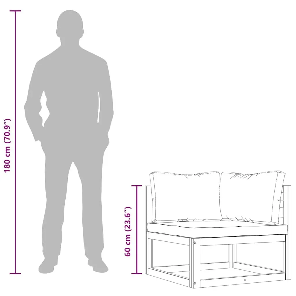 Outdoor Sectional Corner Sofa for Relaxation