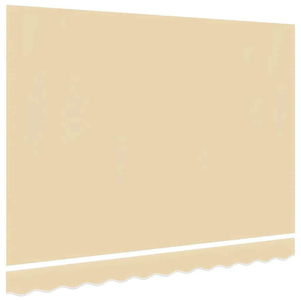 Awning Fabric Replacement 5x3.5 m in Cream