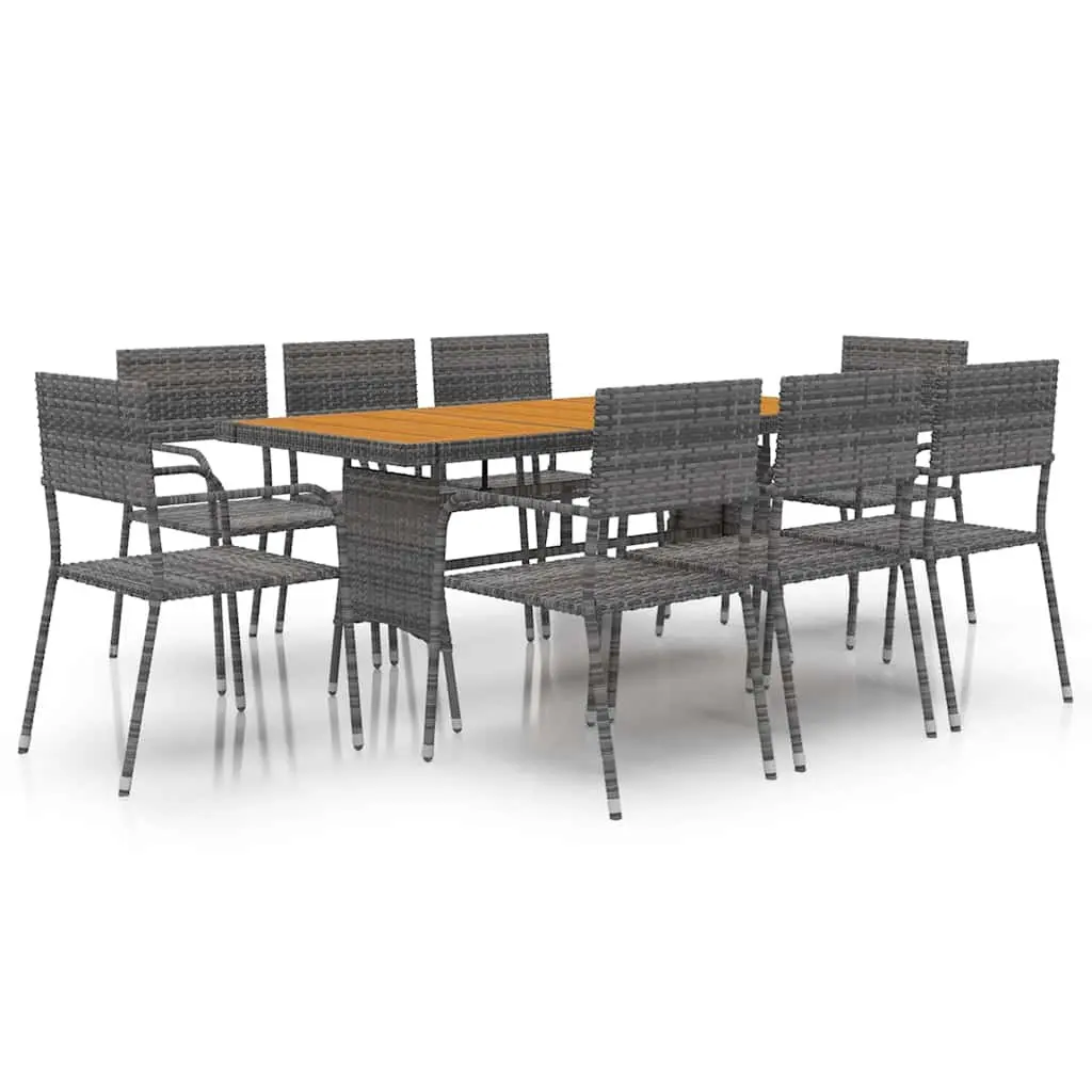 9-Piece Outdoor Dining Set for Entertaining