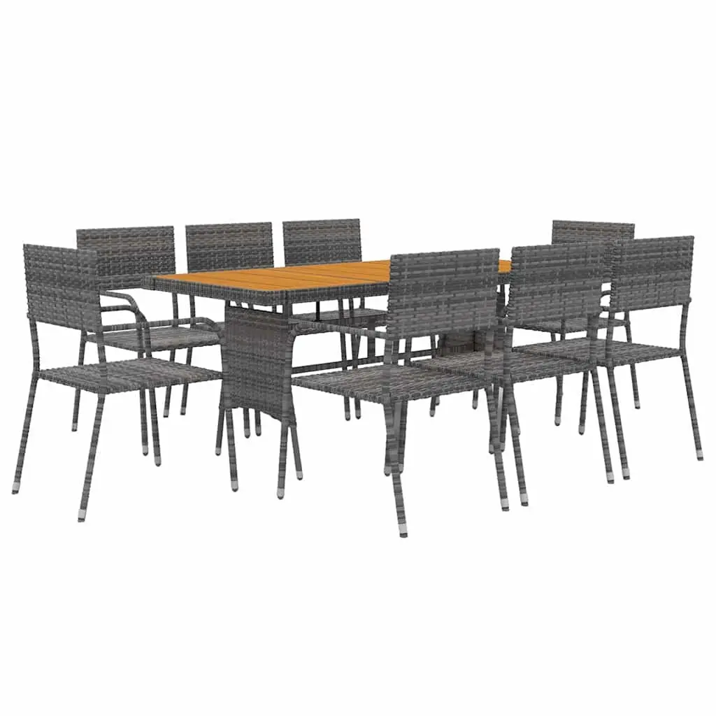 9-Piece Outdoor Dining Set for Entertaining