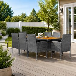 Perfect 9 Piece Patio Dining Set for Your Outdoor Needs