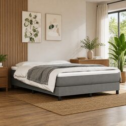 Practical Queen Box Spring Bed Frame for Any Bedroom