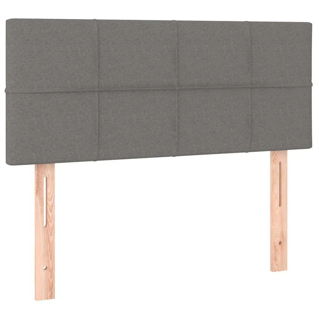 LED Headboard in Grey Fabric for Home Use