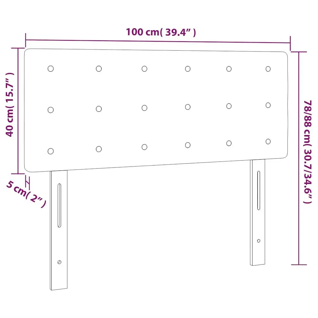 LED Headboard for Modern Bedroom Use
