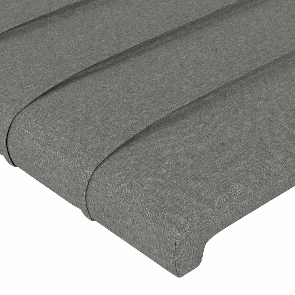 LED Headboard 80cm Dark Grey for Any Bedroom Setup
