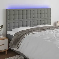 Versatile Grey LED Headboard 200cm for Your Bedroom Needs