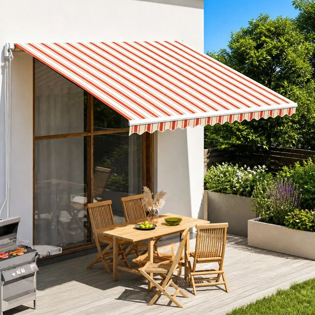 Awning Replacement Fabric for Patios, 4x3.5m