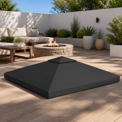 Practical 2-Tier Gazebo Top Cover for Outdoor Spaces