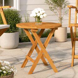 Practical Round Bistro Table Ø46x47 cm for Any Space