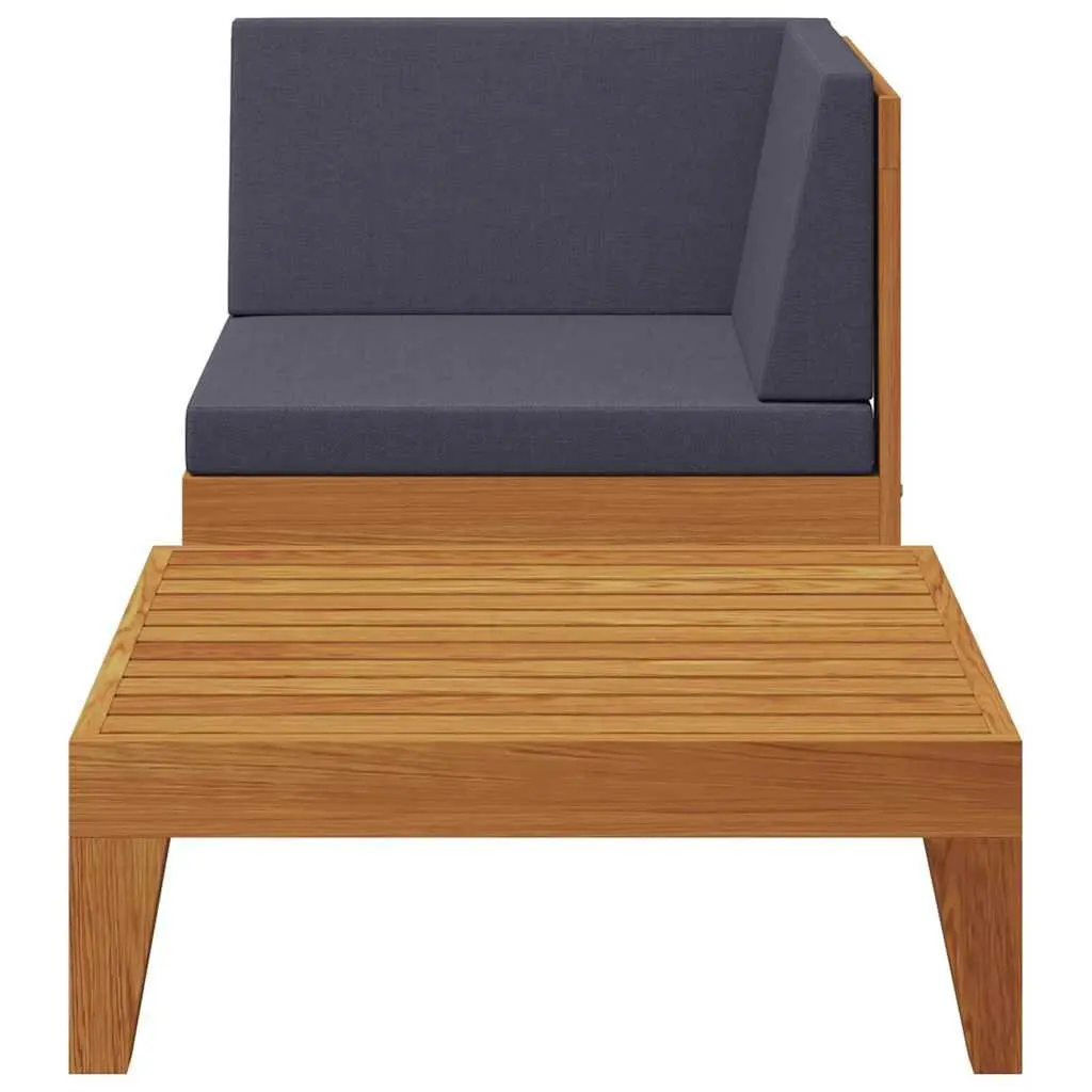 2-Piece Outdoor Lounge Set for Relaxing