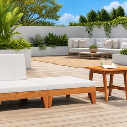 Perfect Footrest Ottoman for Outdoor Relaxation