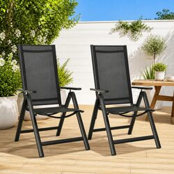 Folding Garden Chairs for Relaxation Outdoors