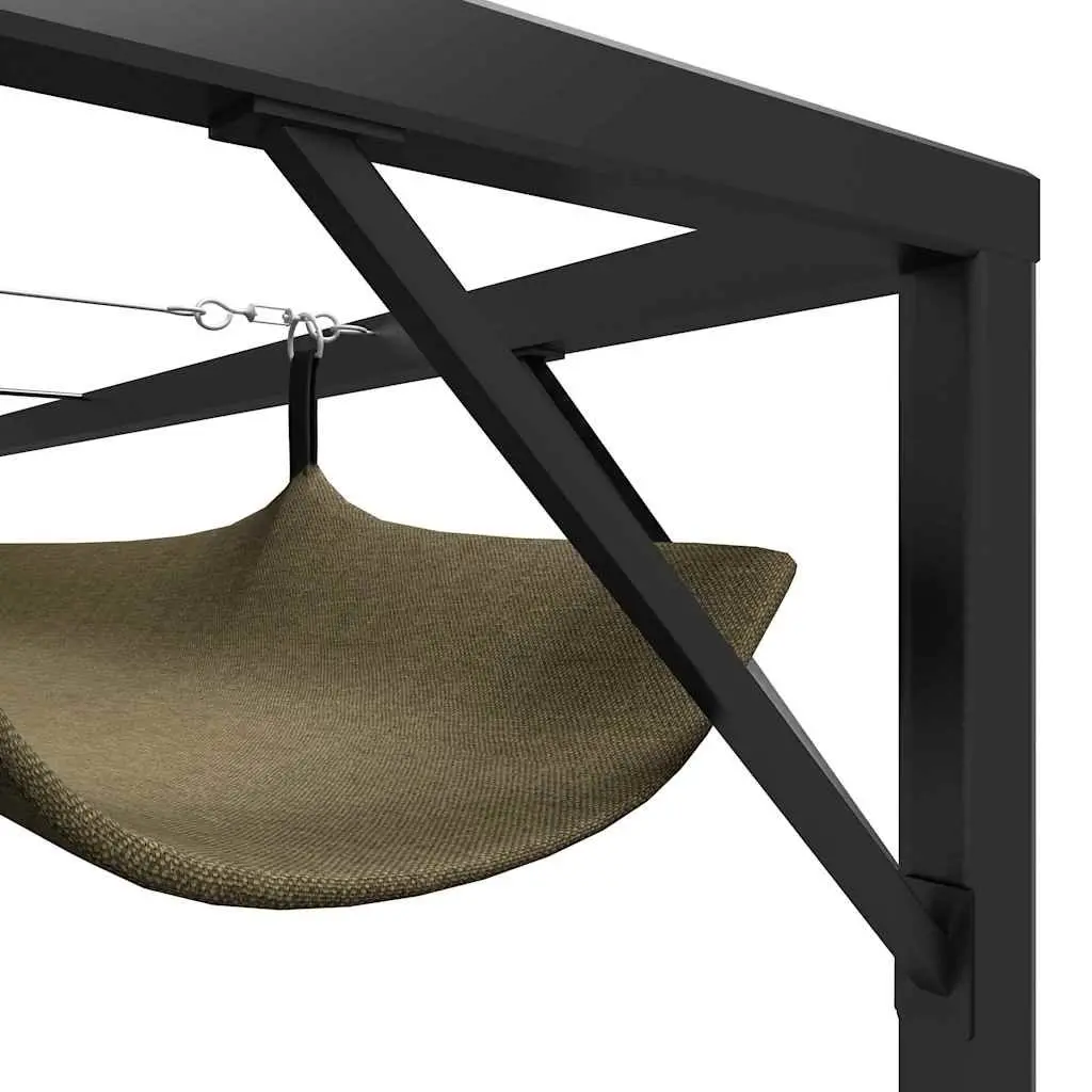 Garden Gazebo Metal Frame 3x3m Water-Resistant Polyester Canopy Taupe