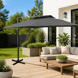 Ideal Cantilever Garden Parasol for Patios and Gardens