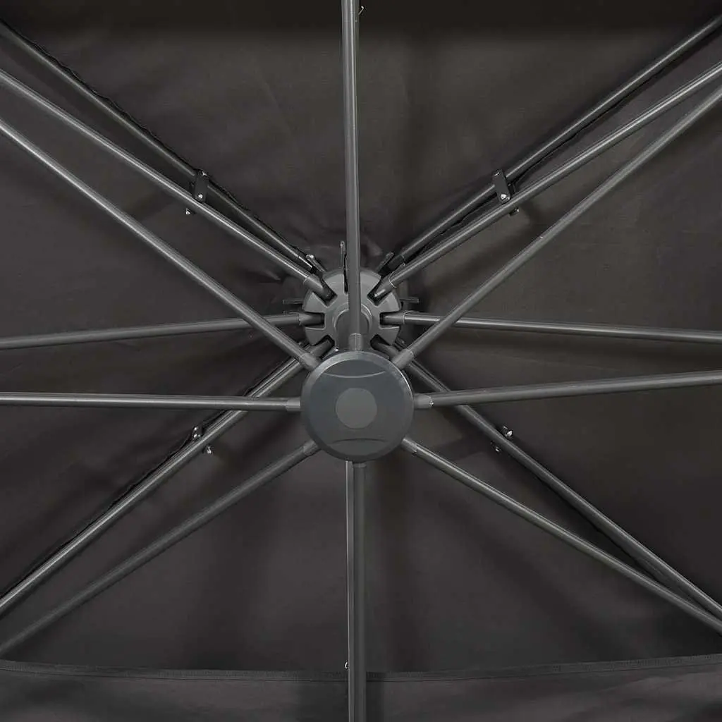 Outdoor Parasol with 360-Degree Tilt Function