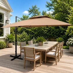 Practical Cantilever Garden Parasol for Your Patio