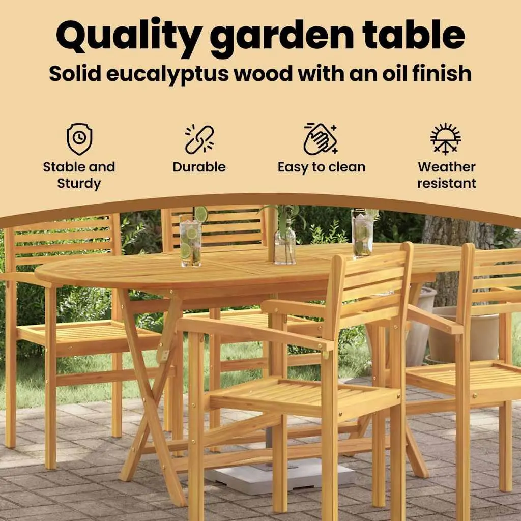 Folding Outdoor Dining Table for Home Use