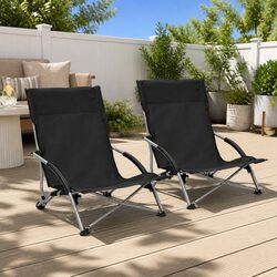 Lightweight Folding Beach Chairs - Perfect for Outdoor Settings