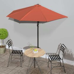 Practical Half Round Parasol for Your Home’s Outdoor Areas