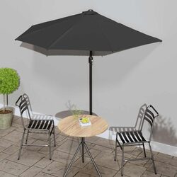 Practical Half Round Balcony Parasol for Everyday Use