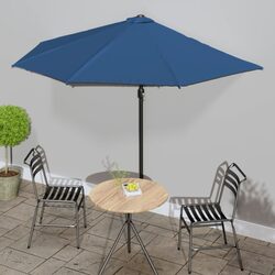 Practical Half Round Parasol for Your Outdoor Living Space