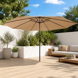 Practical LED Garden Parasol - Perfect for Outdoor Use