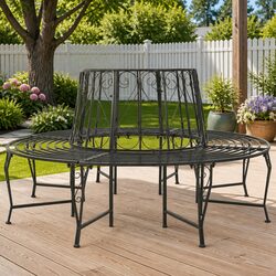160cm Tree Bench for Gardens and Patios