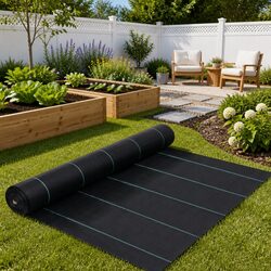 Practical Weed Control Mat for Your Garden 1x25m