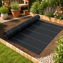 Versatile Weed Control Mat 1x100m for Home Use