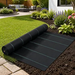 Versatile Weed Control Mat for Your Home Garden: 2x50 m
