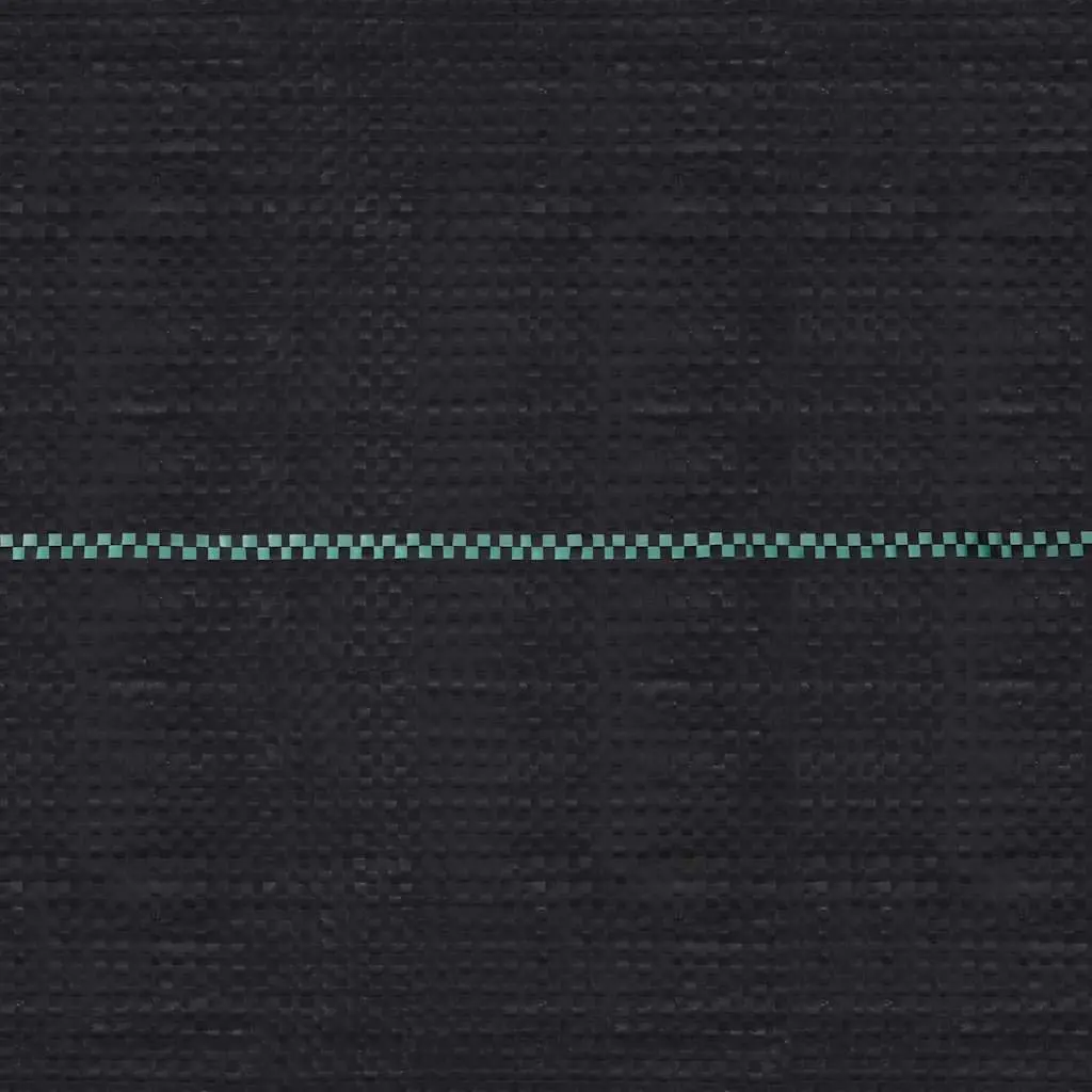 Weed Control Mat Polypropylene 2x50 m Black Ground Cover Landscape Fabric Sheet