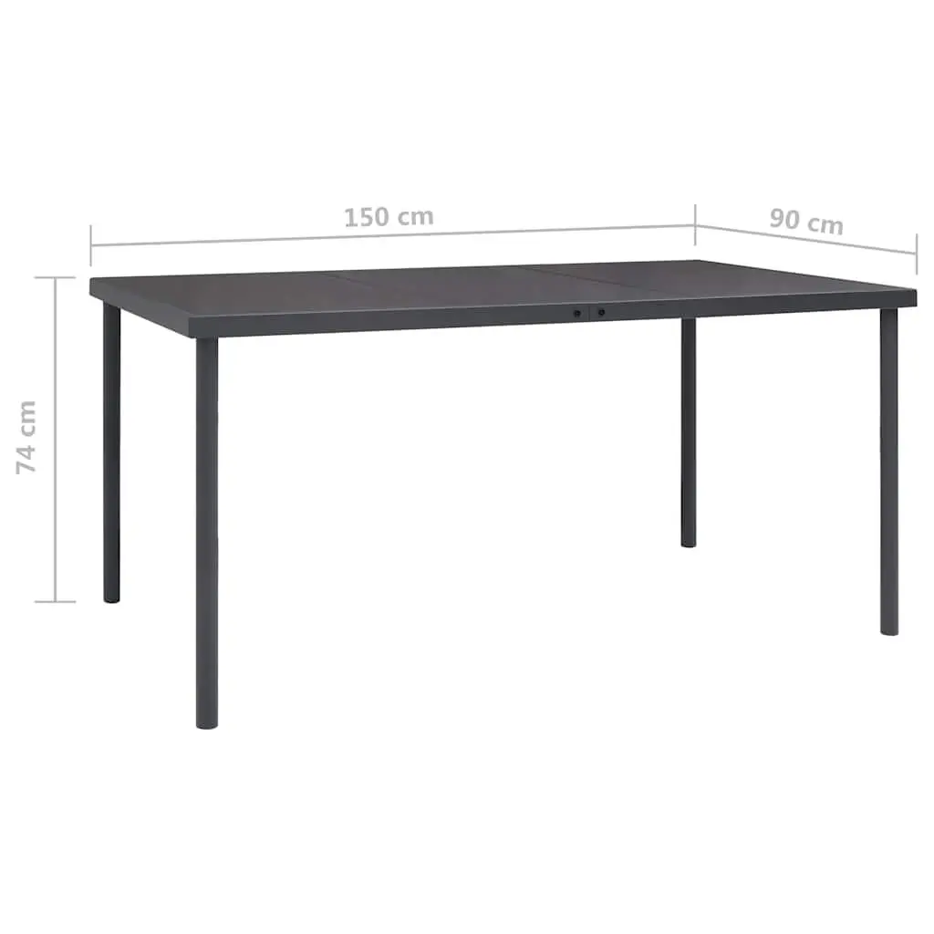 Outdoor Dining Table for Gatherings and Celebrations
