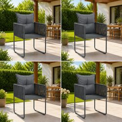 Practical 4 Chair Outdoor Dining Set for Your Patio