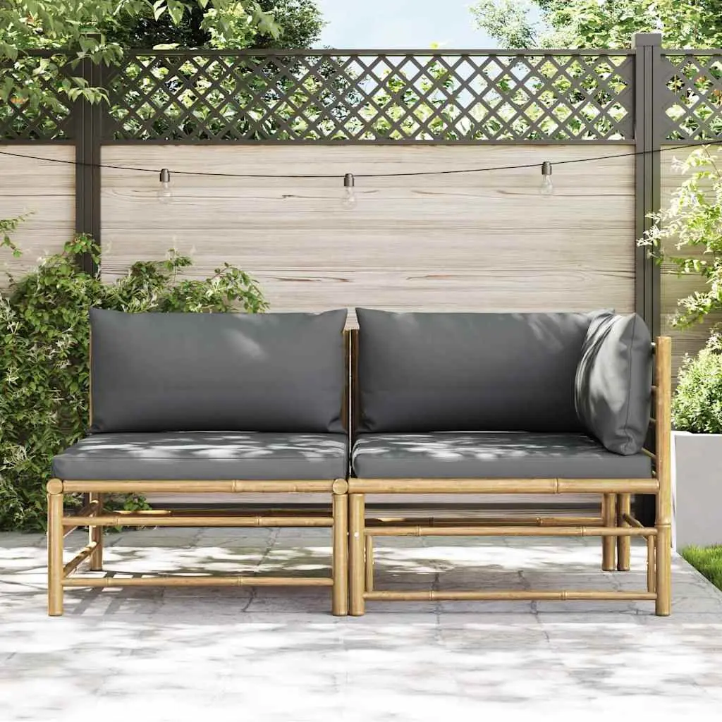 Bamboo Lounge Set for Outdoor Enjoyment
