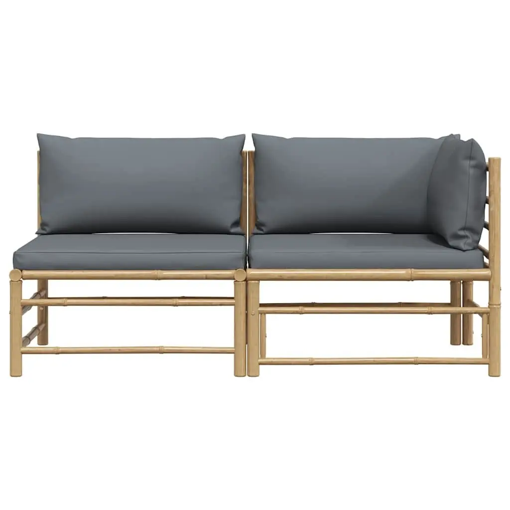 Bamboo Lounge Set for Outdoor Enjoyment