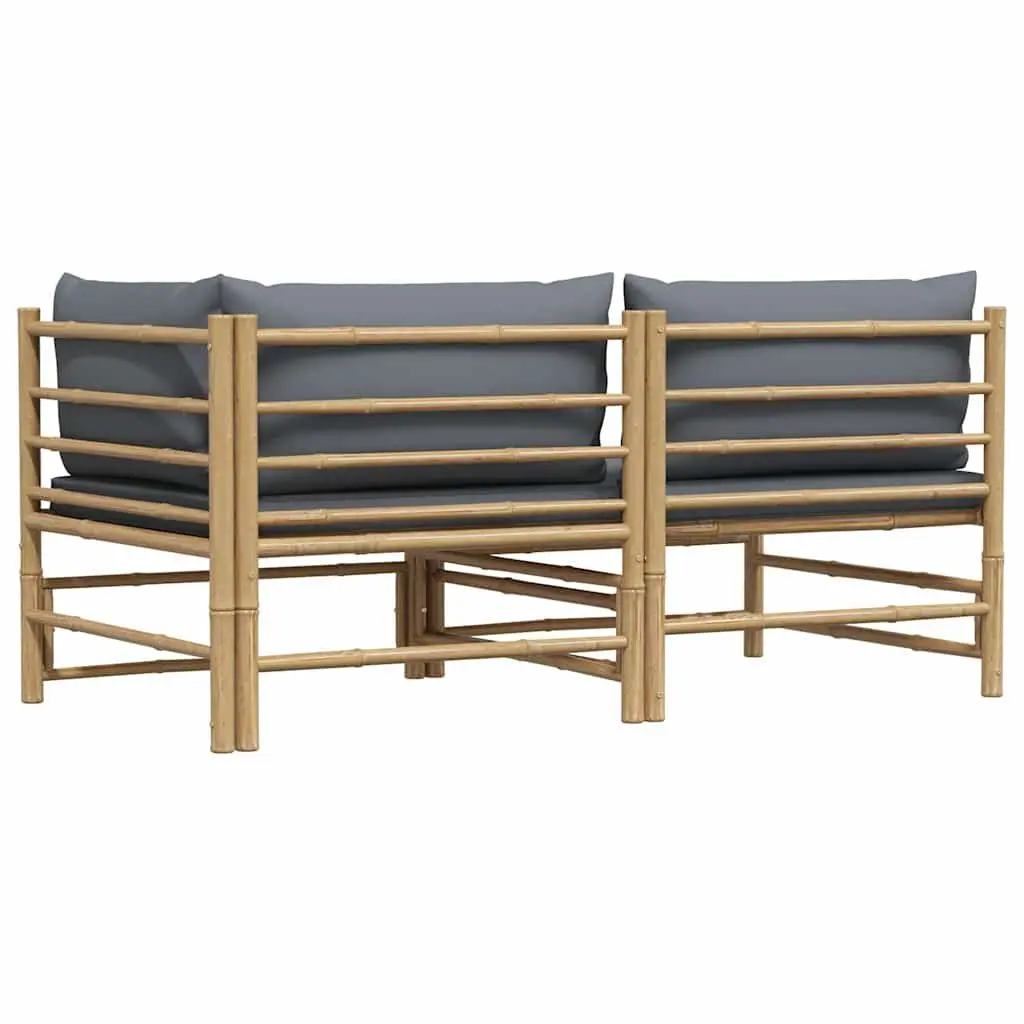 Bamboo Lounge Set for Outdoor Enjoyment